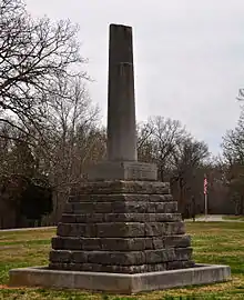 Meriwether Lewis National Monument and gravesite at Grinder's Stand