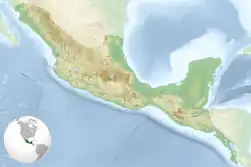 Toniná is located in Mesoamerica