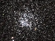 M11 is visible with binoculars in the constellation of Scutum.