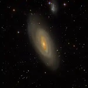 Messier 90 imaged by the Sloan Digital Sky Survey