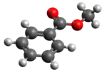 3D model of methyl benzoate