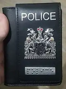 Metropolitan Police Warrant Card Holder