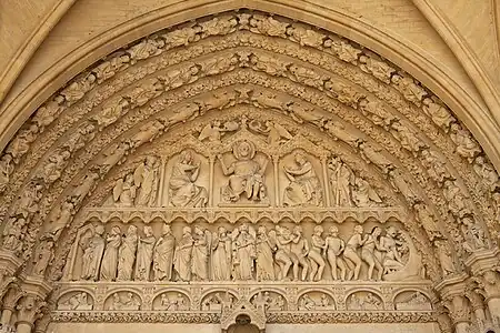 Tympanum of the Portal of Christ