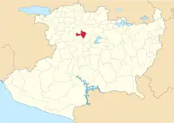 Municipality of Cherán within Michoacán