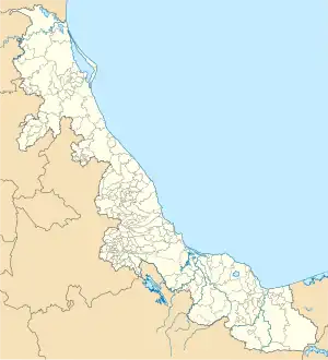 Actopan Municipality is located in Veracruz