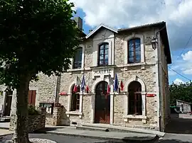 The town hall in Mialet