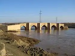 Historic bridge in Miandoab