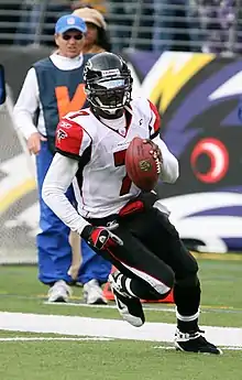 Vick running against Baltimore