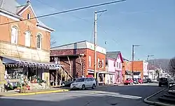 Main Street in Middlebourne in 2006