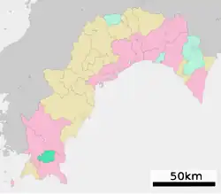 Location of Mihara