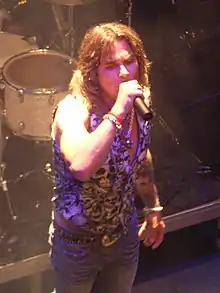 Tramp performing in 2008