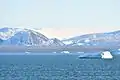 Bolshevik Island:  Mikoyan Bay at one of the world's most spectacular iceberg roads