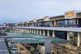 Malpensa Airport serving Milan, Italy