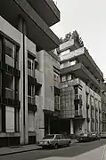 Building in via Leopardi, Milan (with Guido Veneziani), 1961