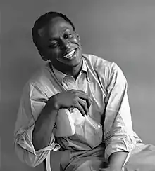 Miles Davis, jazz musician, trumpeter, bandleader, composer (entered Juilliard 1944)