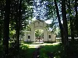 Cemetery entrance