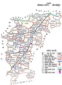 Map of Milkipur