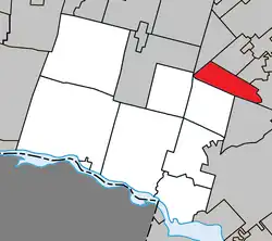 Location within Argenteuil RCM