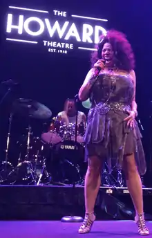 Jackson performing at the Howard Theatre in 2012