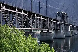 Beverly Railroad Bridge over the Columbia River at Beverly