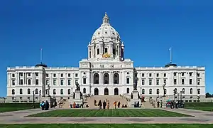 South side of the Capitol