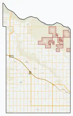 Rural Municipality of Miry Creek No. 229 is located in Miry Creek No. 229