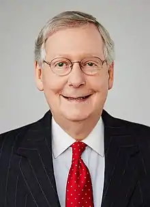 Mitch McConnell  2023, 2019, and 2015  (Finalist in 2022, 2021, and 2014)