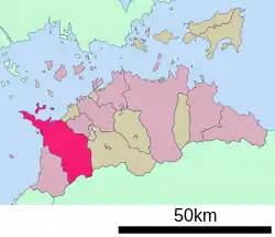 Location of Mitoyo