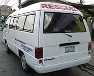 Mitsubishi L300 Versa Van (early pre-facelift model, Philippines)