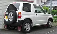 Mitsubishi Pajero Mini Right Back