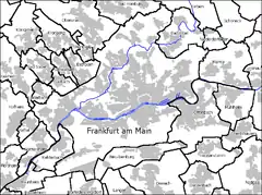 Frankfurt-Höchst is located in Frankfurt am Main