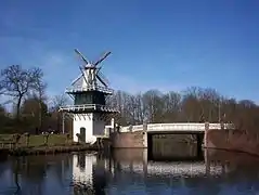 Windmill, Groenendaal landmark