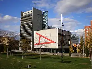 "Joan Brossa: Lying A with a fish", the City Hall of Mollet del Vallès