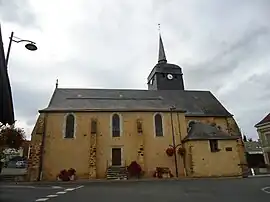 The church of Saint-Étienne, in Moncé-en-Belin