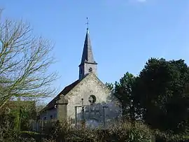 The church of Monchel-sur-Canche