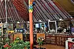 Interior of a shamanic temple in Ulaanbaatar.