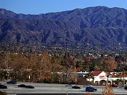 Monrovia and the San Gabriel Mountains