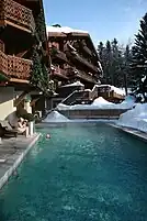 Ski resort in Megève