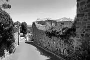 A street in the village of Montaigut-le-Blanc