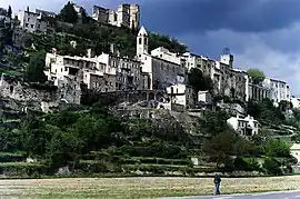 The village of Montbrun-les-Bains