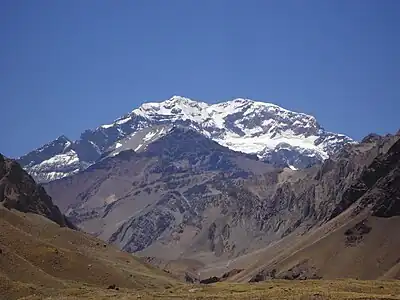 Mount Aconcagua in Argentina