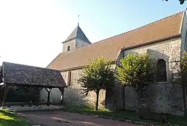 The church in Montereau-sur-le-Jard