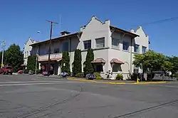 City hall on North Main Street