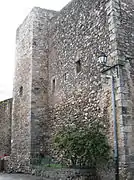 Charlemagne tower dating from the 12th century, December 2010