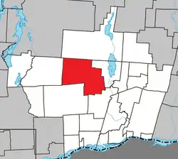 Location within Papineau RCM