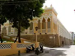 Quartel dos Mouros, Neo-Arabesque former Portuguese barracks.