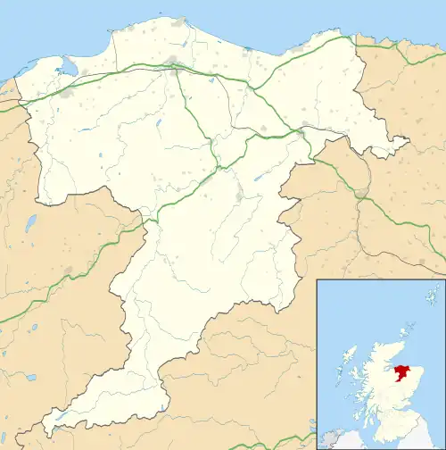 Dufftown is located in Moray