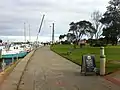 Path along Mordialloc Creek