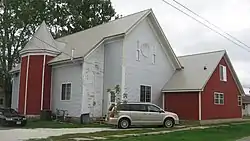 A former church on the city's southeastern side