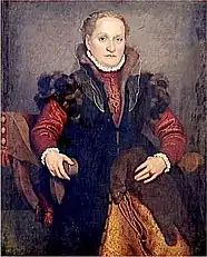 Portrait of Angelica Agliardi de Nicolini, circa 1560, Chantilly, Musée Condé